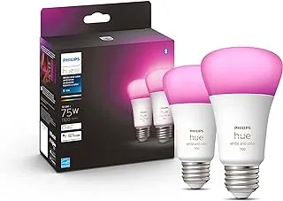 Energy-efficient Philips Hue bulbs controlled remotely for convenience