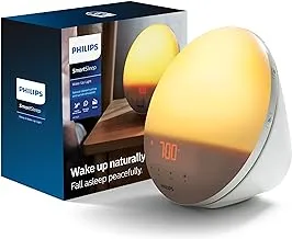 Philips Wake-Up Light simulating sunrise for a natural awakening