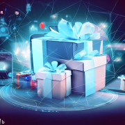 A captivating image illustrating the power of virtual and remote gifts in expressing love and connection. Featuring virtual communication devices, gift boxes with digital content, and symbols of long-distance relationships, discover creative ways to bridge the distance and show your affection from afar