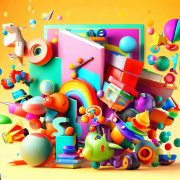 A captivating image featuring a range of vibrant and engaging gifts for kids, including toys, books, and art supplies, designed to inspire imagination and foster creativity
