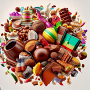 Image featuring a tantalizing array of international food and drink gift ideas, including exotic spices, gourmet chocolates, unique beverages, and iconic snacks, offering a delightful taste of different cultures and cuisines.