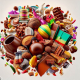 Image featuring a tantalizing array of international food and drink gift ideas, including exotic spices, gourmet chocolates, unique beverages, and iconic snacks, offering a delightful taste of different cultures and cuisines.