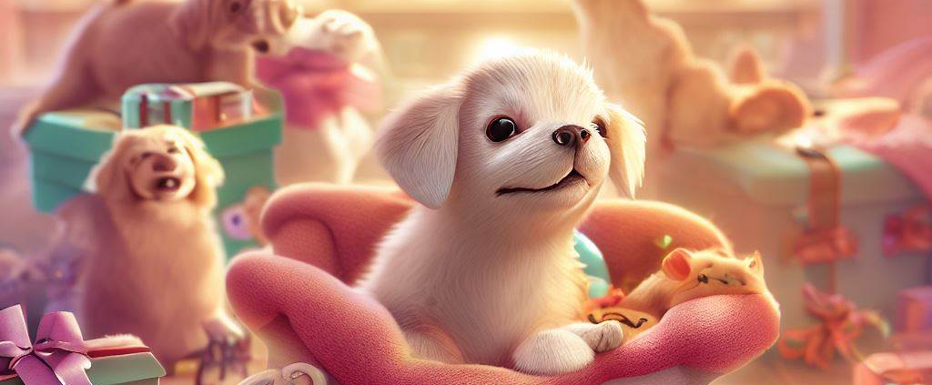 "Indulge in a heartwarming image that celebrates the love and companionship we share with our furry friends. Discover a world of joy and delight as pets are showered with affectionate gifts, capturing moments of playfulness and contentment. From cozy beds and stylish toys to gourmet treats, this captivating image showcases a range of adorable pet gifts that are sure to bring happiness and wagging tails. Immerse yourself in the bond between humans and their beloved pets, as they experience the joy of being pampered with love and care. Let this image inspire you to pamper your furry friends with the most delightful and thoughtful gifts, and celebrate the unconditional love they bring to our lives