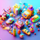 An enticing image highlighting the top gift ideas for kids, including a range of toys, games, and educational items that are sure to bring joy and excitement to children of all ages